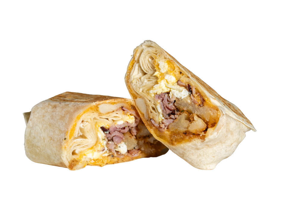 ham breakfast burrito