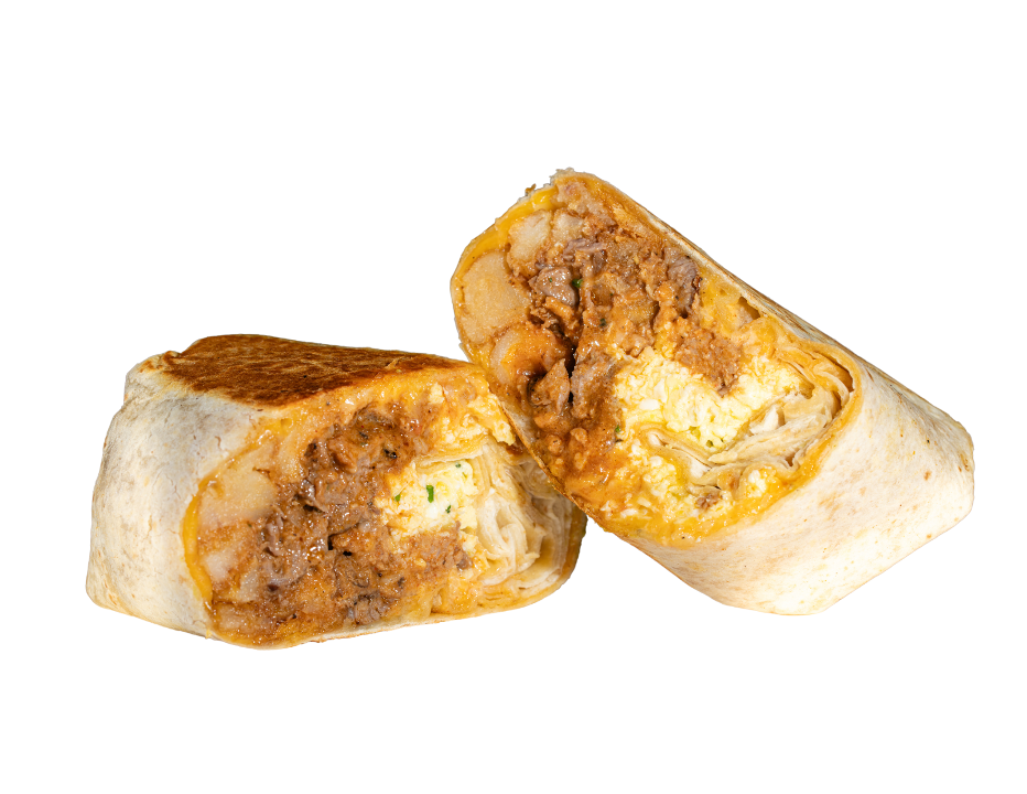 chili con carne breakfast burrito