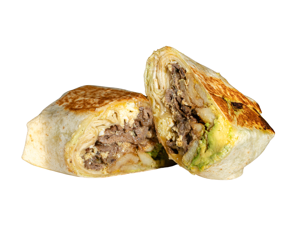 ribeye california breakfast burrito