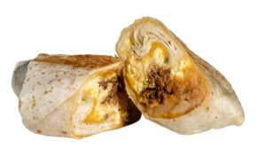 Chorizo Healthy Breakfast Burrito