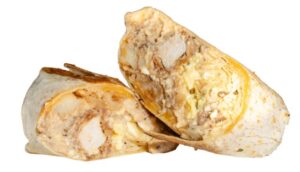 The Smothered Yard Pimp Healthy Breakfast Burrito